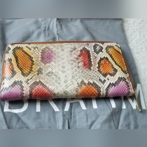 COPY - Brahmin Dark Rum Sol Duxbury Satchel with Matching Wallet - Picture 10 of 11